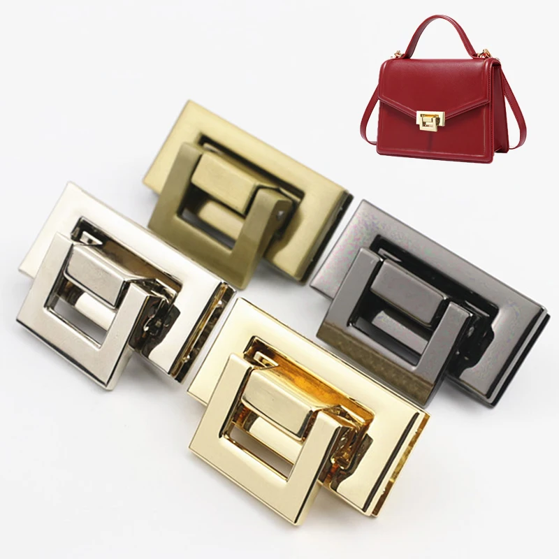 Metal Rectangle Turn Lock Clasp Twist Closure Locks Women Handbag Purse Buckle DIY Replacement Hardware Part Bag Accessories
Metal Rectangle Turn Lock Clasp Twist Closure Locks Women Handbag Purse Buckle DIY Replacement Hardware Part Bag Accessories