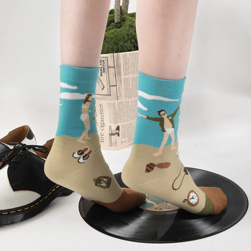 Original Not As Dancing Tribute Classic Movie Illustration SOCKS Couple Fashion Comfortable All-match Mid-tube Socks
Original Not As Dancing Tribute Classic Movie Illustration SOCKS Couple Fashion Comfortable All-match Mid-tube Socks