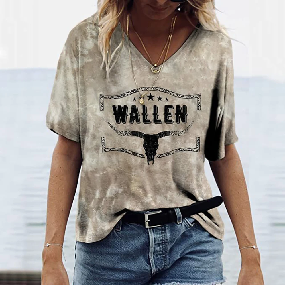 2024 new loose V-neck short sleeved T-shirt for womens white fashion T-shirt for women's 3D printed top casual fashion trend Y2K
2024 new loose V-neck short sleeved T-shirt for womens white fashion T-shirt for women's 3D printed top casual fashion trend Y2K