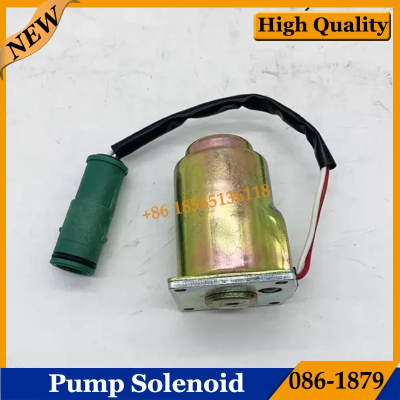 

Excavator Hydraulic Pump Solenoid Valve 086-1879 0861879 for Caterpillar CAT E110B E120B E200B EL200B