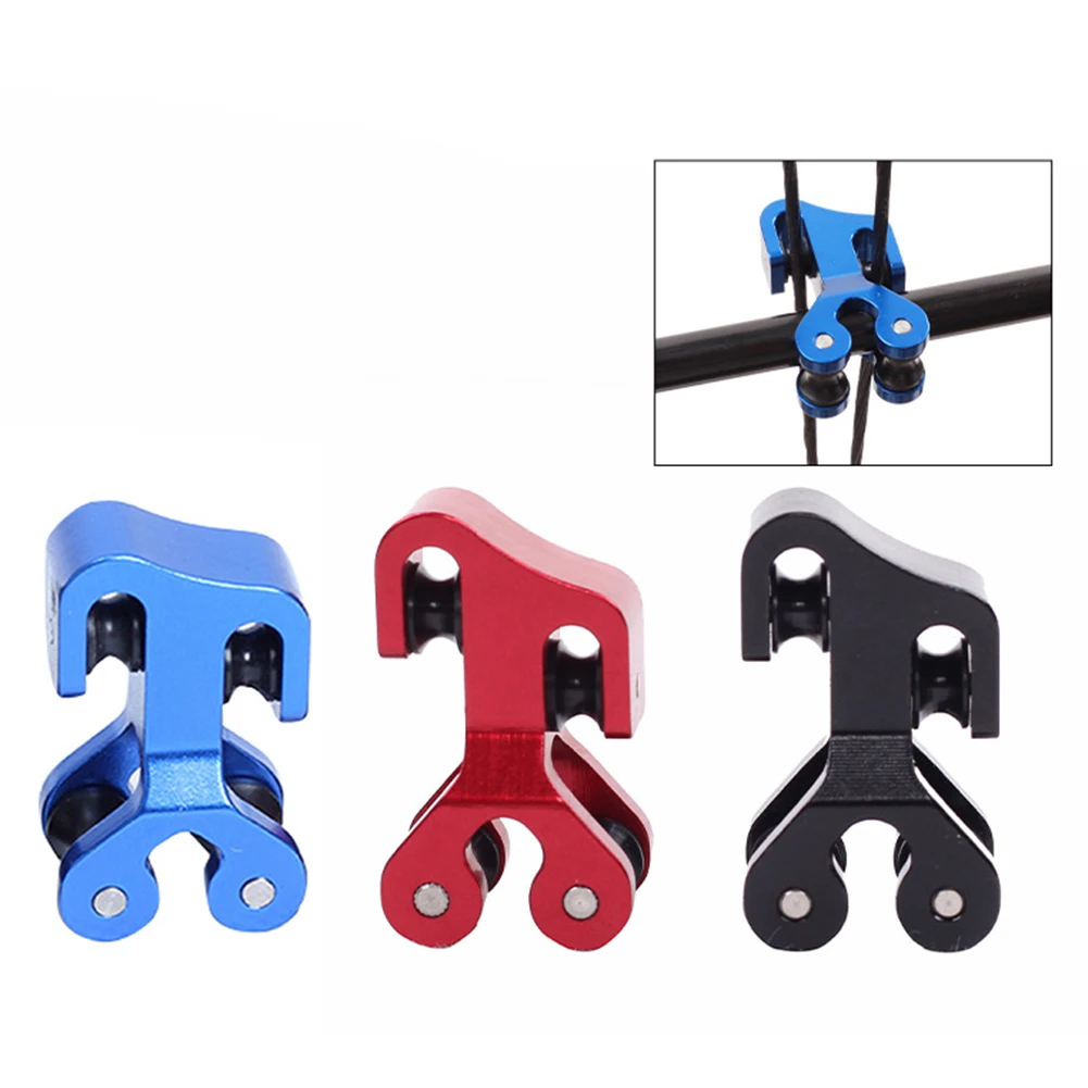 Archery Cable Slide Compound Bow String Separator Splitter Glide Roller Aluminum Bow String Roller Glide For Archery Training 
Archery Cable Slide Compound Bow String Separator Splitter Glide Roller Aluminum Bow String Roller Glide For Archery Training