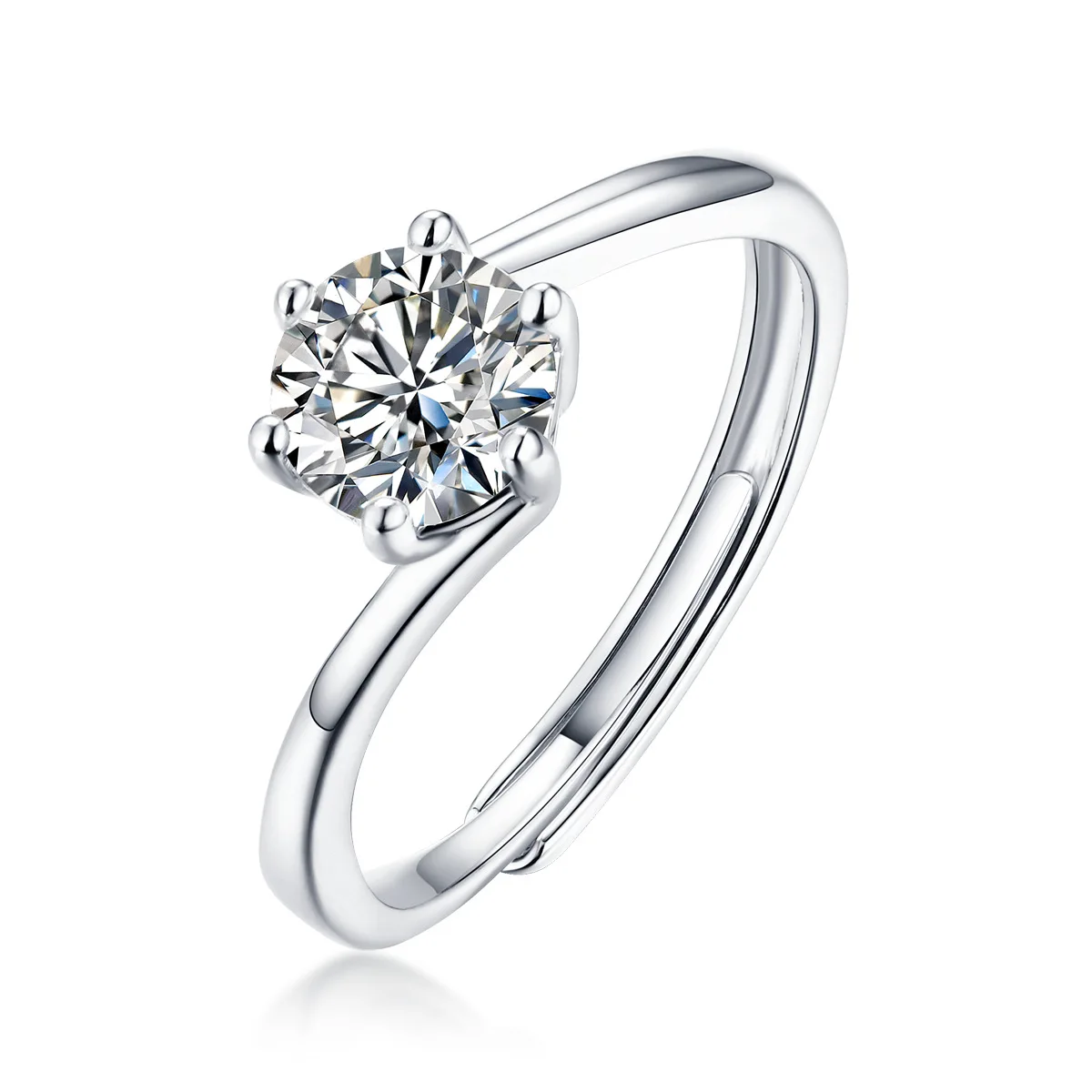 YINFOXI Moissanite Diamond Ring 925 Silver Engagement Rings Classic Round Women's Wedding Gift Size 0.5-3 Carat
YINFOXI Moissanite Diamond Ring 925 Silver Engagement Rings Classic Round Women's Wedding Gift Size 0.5-3 Carat