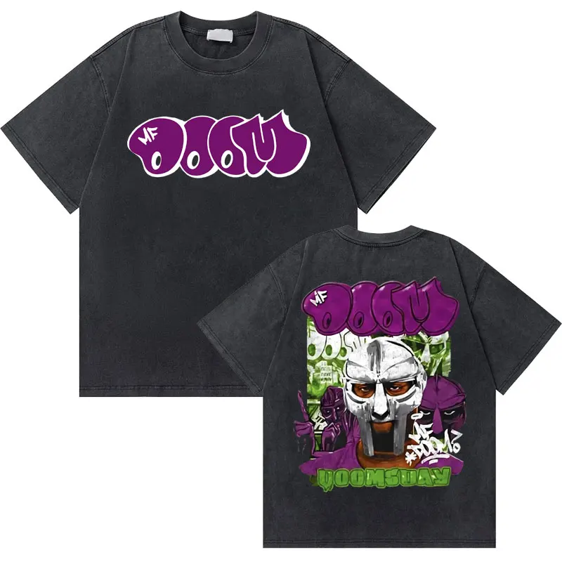 Washed Vintage Rapper Mf Doom Madlib Madvillain Doomsday Tshirt Men Women Casual Oversized T-shirt Male Hip Hop Awesome T Shirts
Washed Vintage Rapper Mf Doom Madlib Madvillain Doomsday Tshirt Men Women Casual Oversized T-shirt Male Hip Hop Awesome T Shirts