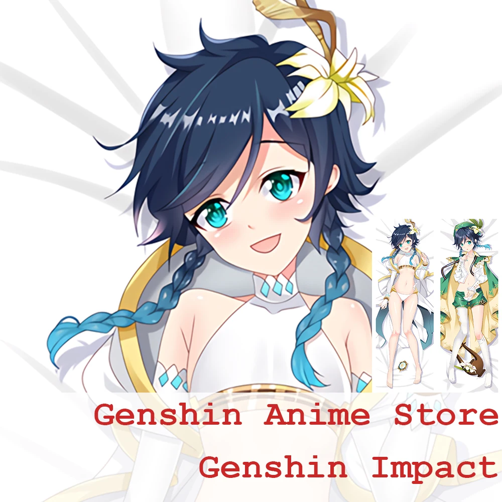 Cute Venti Dakimakura Anime Genshin Impact Cosplay Pillow Cover Hugging Throw Cushion Case Otaku Body Pillowcase Home Decor Gift
Cute Venti Dakimakura Anime Genshin Impact Cosplay Pillow Cover Hugging Throw Cushion Case Otaku Body Pillowcase Home Decor Gift
