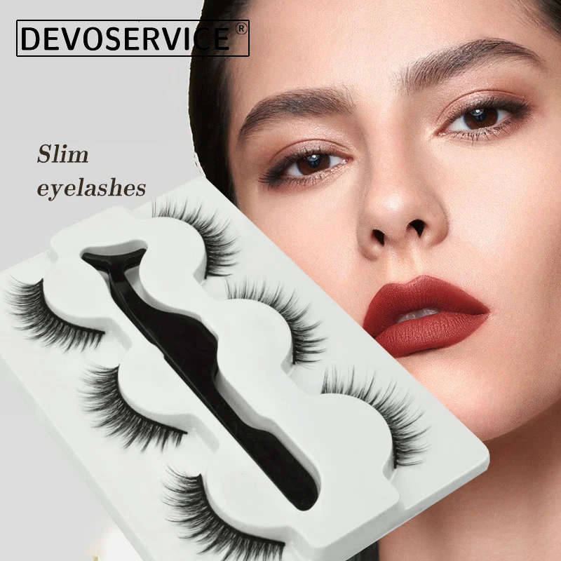 DEVOSERVICE Lashes 5-10mm Natural Short Style Eyelash Faux Mink False Eyelashes Reusable Eyelash Extension Makeup Tool Maquiagem
DEVOSERVICE Lashes 5-10mm Natural Short Style Eyelash Faux Mink False Eyelashes Reusable Eyelash Extension Makeup Tool Maquiagem