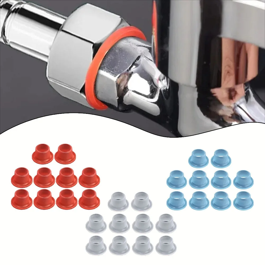 10PCS Washers Faucet Leak-Proof Silica Gel Sealing Gasket Triangle Valve Double-Layer G1/2 Plug Orrosion Resistance Replacement
10PCS Washers Faucet Leak-Proof Silica Gel Sealing Gasket Triangle Valve Double-Layer G1/2 Plug Orrosion Resistance Replacement