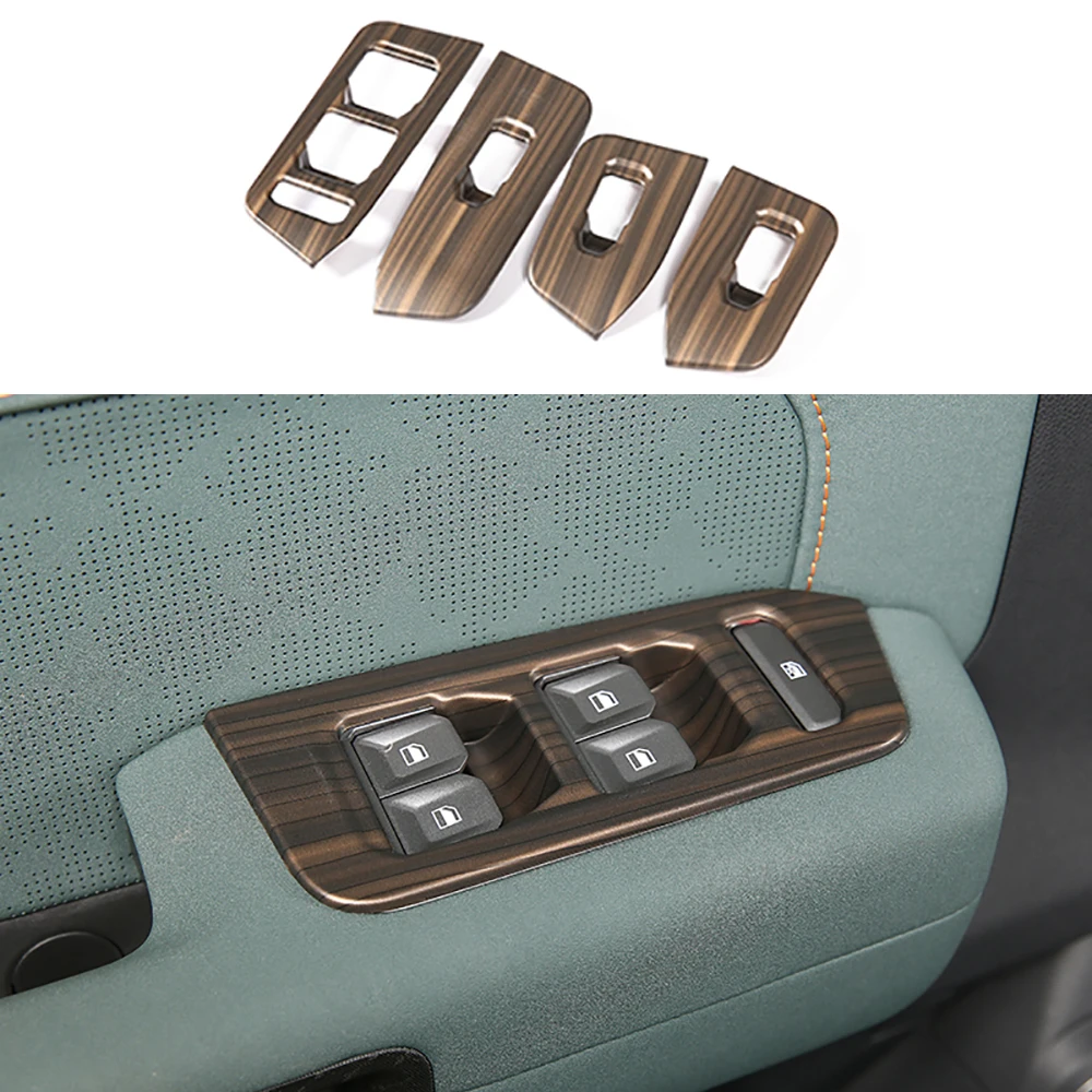 ABS Wood Grain Door Window Lift Panel Decoration Cover Fit For Chery Jetour Traveler 2023 2024 Car Styling Accessories
ABS Wood Grain Door Window Lift Panel Decoration Cover Fit For Chery Jetour Traveler 2023 2024 Car Styling Accessories