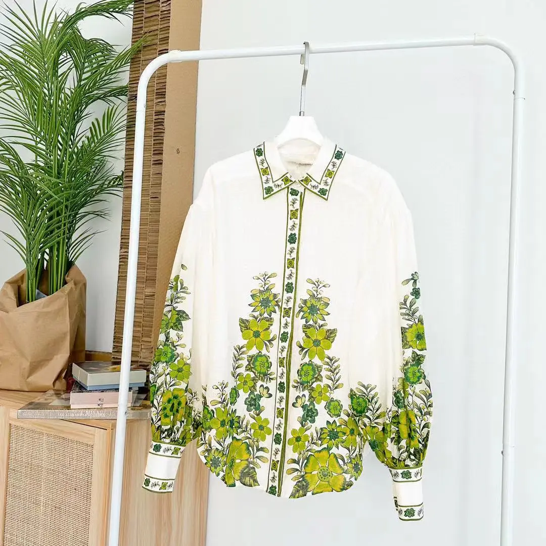 HIGH QUALITY Newest 2023 Designer Runway Print Suits Women's Long Sleeves Blouse + Belt Long Skirt Linen Holiday Sets
HIGH QUALITY Newest 2023 Designer Runway Print Suits Women's Long Sleeves Blouse + Belt Long Skirt Linen Holiday Sets