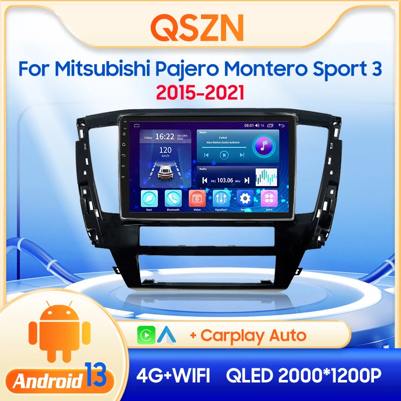 Мультимедийный видеоплеер QSZN для Mitsubishi Pajero Montero Sport 3 15-21, 2 din, Android 13,0, автомобильное радио, GPS-навигация, 4G Carplay
Мультимедийный видеоплеер QSZN для Mitsubishi Pajero Montero Sport 3 15-21, 2 din, Android 13,0, автомобильное радио, GPS-навигация, 4G Carplay