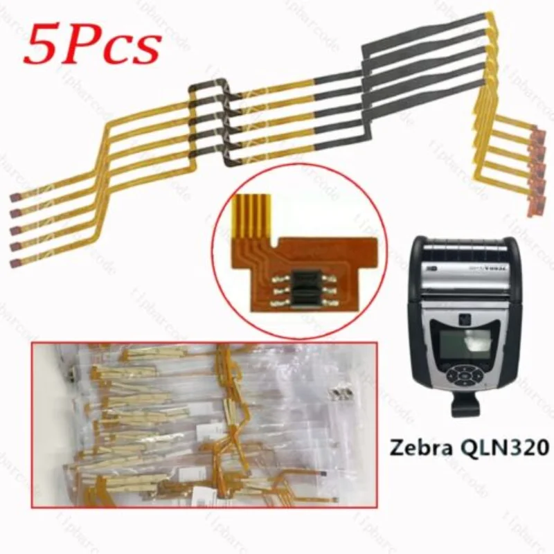 

5 Pcs Bar Sensor Flex Cable (1st Version, PT02-1523A) for Zebra QLN320 Lots New