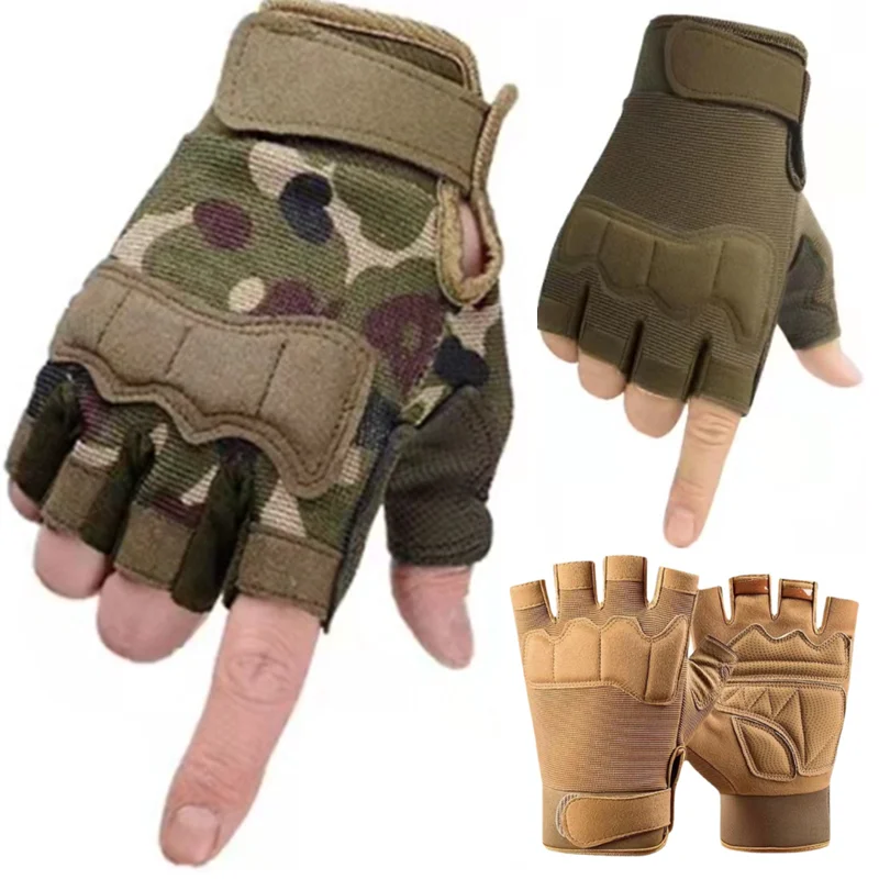 Half Finger Anti-Slip Bicycle Riding Fitness Gloves Military Tactical Gloves Fingerless Gloves motorcycle gloves
Half Finger Anti-Slip Bicycle Riding Fitness Gloves Military Tactical Gloves Fingerless Gloves motorcycle gloves