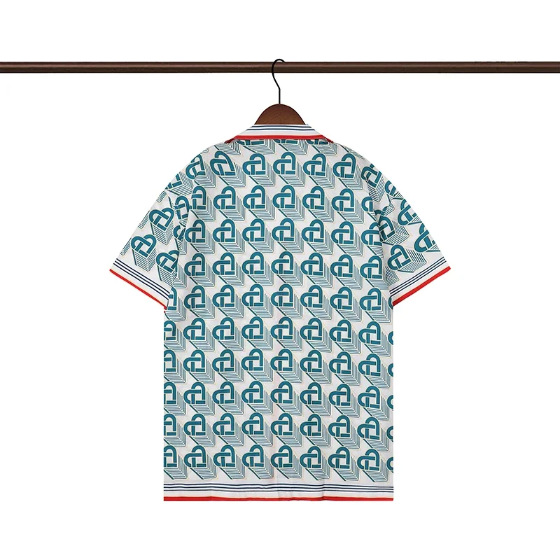 CASABLANCA Printing Polyester Shirt 2024 Oversize Breathable Lapel Collar Men Women Short Sleeve Button Thin Stripe
CASABLANCA Printing Polyester Shirt 2024 Oversize Breathable Lapel Collar Men Women Short Sleeve Button Thin Stripe