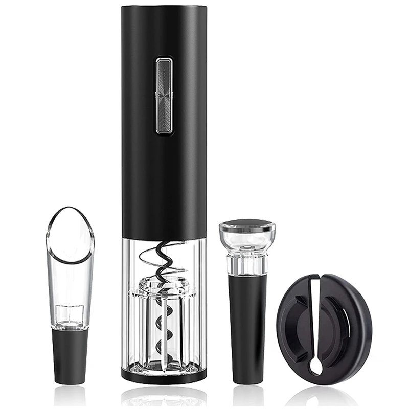 Electric Wine Opener Rechargeable Kit, Automatic Bottle Opener, Corkscrew Wine Opener With Type C USB Charging Cable
Electric Wine Opener Rechargeable Kit, Automatic Bottle Opener, Corkscrew Wine Opener With Type C USB Charging Cable