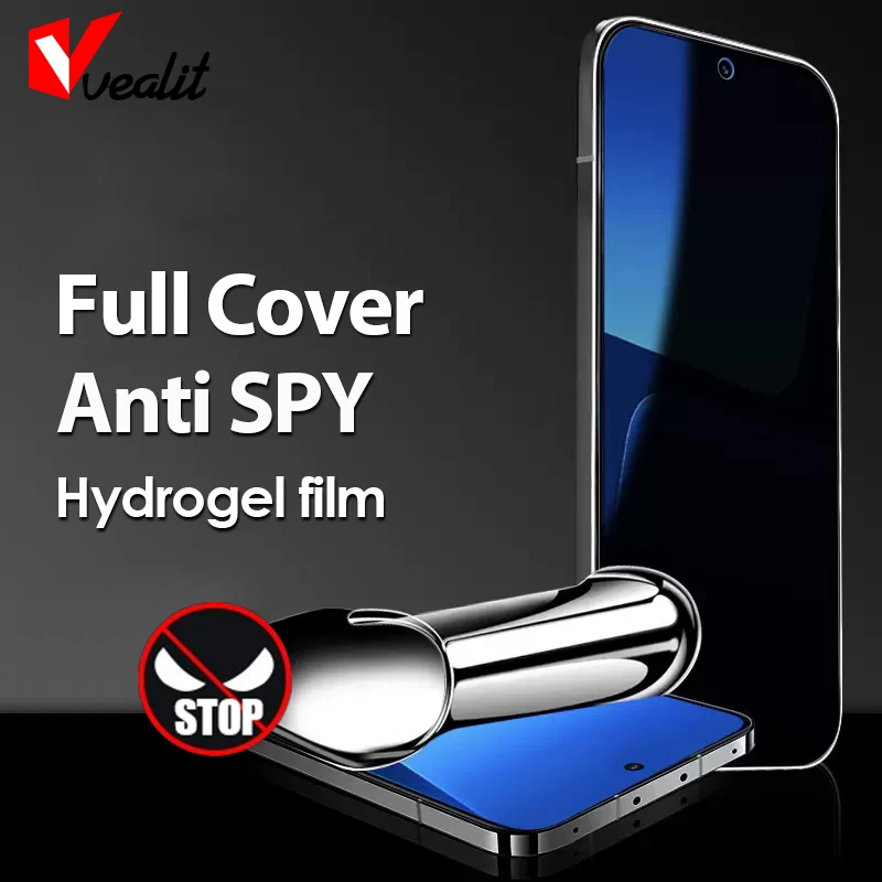 9999D Full Cover Anti-spy Hydrogel Film for Xiaomi 13 12 12X12S Pro Privacy Screen Protector for Mi Civi 2 11 Ultra Soft Film
9999D Full Cover Anti-spy Hydrogel Film for Xiaomi 13 12 12X12S Pro Privacy Screen Protector for Mi Civi 2 11 Ultra Soft Film