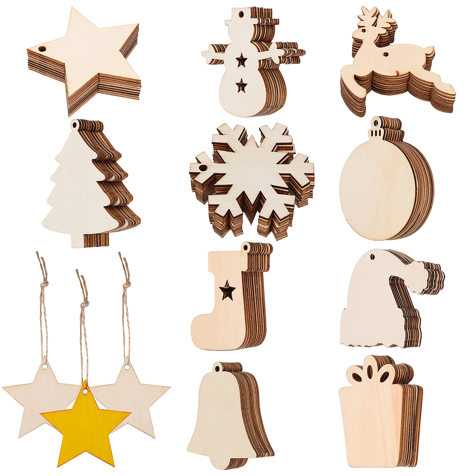 Christmas Wooden Hanging Decors Diy Wooden Christmas Ornaments Wooden Crafts Creative Christmas Chip Pendant
Christmas Wooden Hanging Decors Diy Wooden Christmas Ornaments Wooden Crafts Creative Christmas Chip Pendant