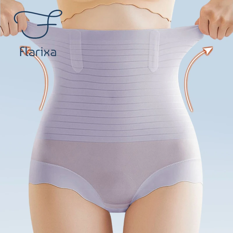 Бесшовное женское нижнее белье Flarixa из ледяного шелка, женские трусики с завышенной талией, брифы для подтяжки живота и бедер после родов
Бесшовное женское нижнее белье Flarixa из ледяного шелка, женские трусики с завышенной талией, брифы для подтяжки живота и бедер после родов