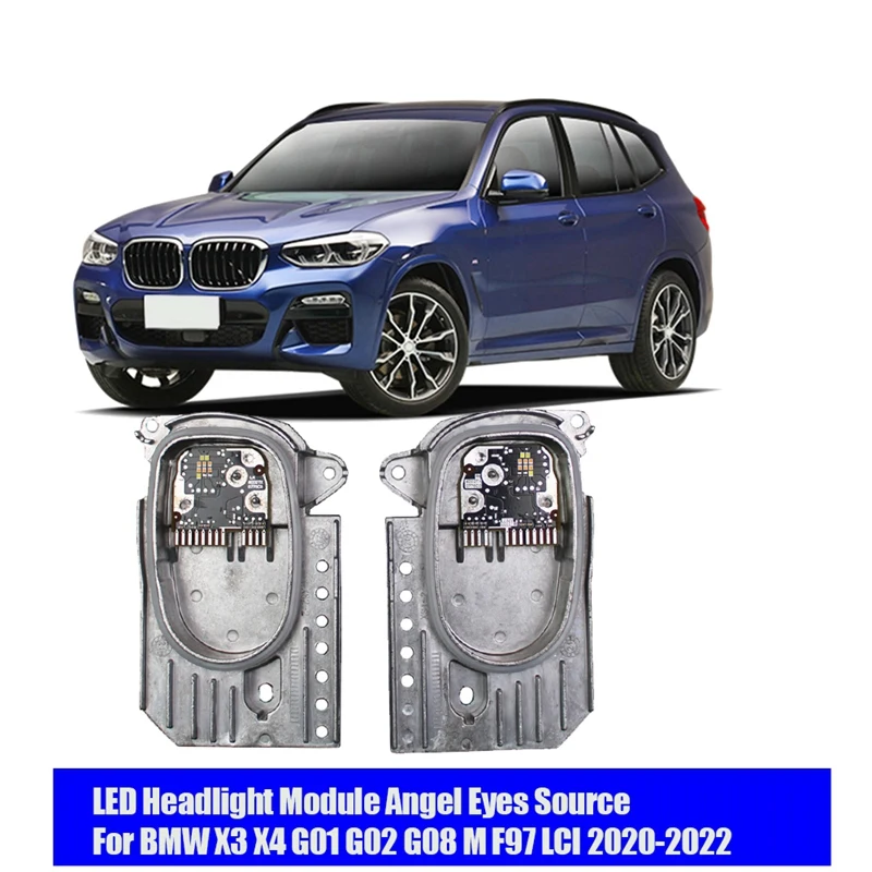1Pair 63115A0E625 63115A0E626 LED Turn Signal DRL Control Module Source Headlight For BMW G01 G02 G08 LCI 2020-2022
1Pair 63115A0E625 63115A0E626 LED Turn Signal DRL Control Module Source Headlight For BMW G01 G02 G08 LCI 2020-2022
