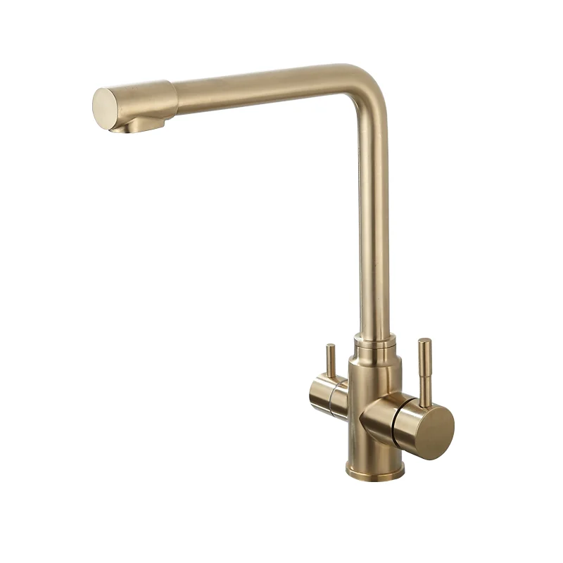 Brushed Gold Brass Waterfilter Tap Kitchen Faucet Mixer Drinking Purify Sink
Brushed Gold Brass Waterfilter Tap Kitchen Faucet Mixer Drinking Purify Sink
