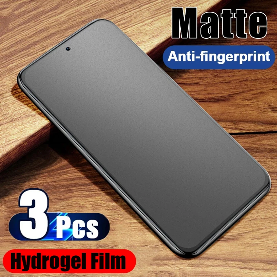 3PCS Matte Hydrogel Film for Redmi Note 12 11 10 9 8 7 Pro Screen Protector for Xiaomi Mi Poco X3 X4 Pro F3 M3 M4 10 11 12T Film
3PCS Matte Hydrogel Film for Redmi Note 12 11 10 9 8 7 Pro Screen Protector for Xiaomi Mi Poco X3 X4 Pro F3 M3 M4 10 11 12T Film