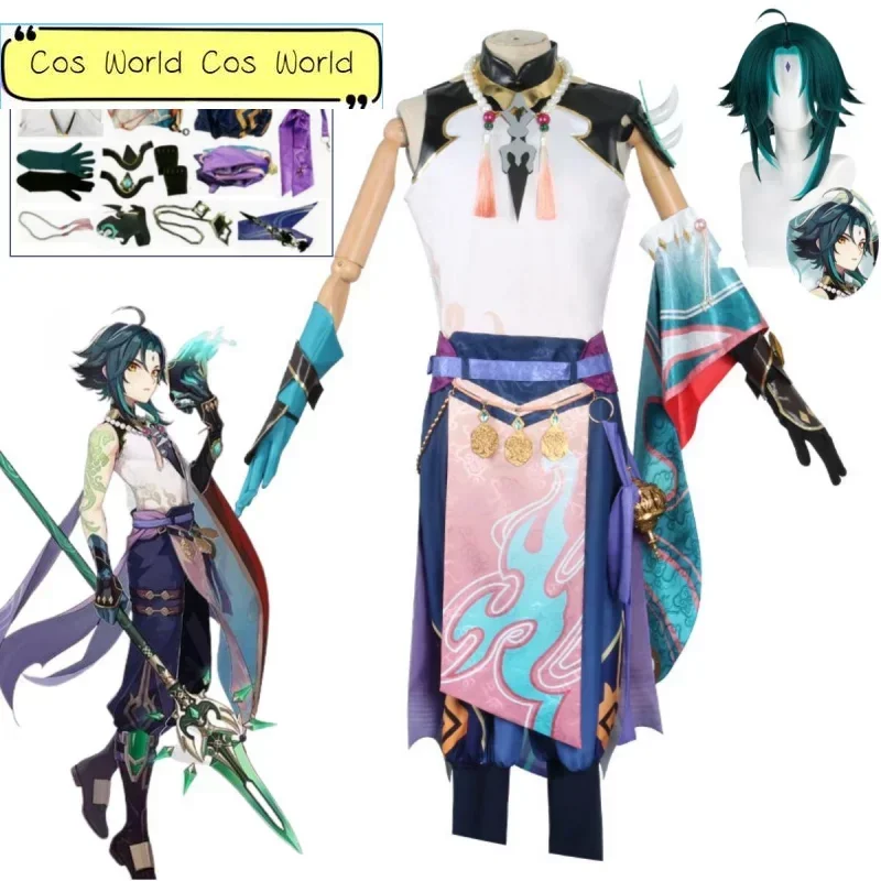 Anime Genshin Impact Xiao Cosplay Costume Game Character Set Carnival Halloween Party Uniform Anime Show Clothing
Anime Genshin Impact Xiao Cosplay Costume Game Character Set Carnival Halloween Party Uniform Anime Show Clothing