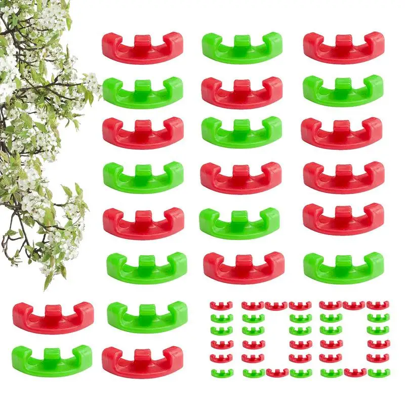 

100pcs Plant Branch Benders Plant 90 Degree Training Clip Tent Yield Enhancer Indoor Plant Branch Bender for Potted Plants Gard