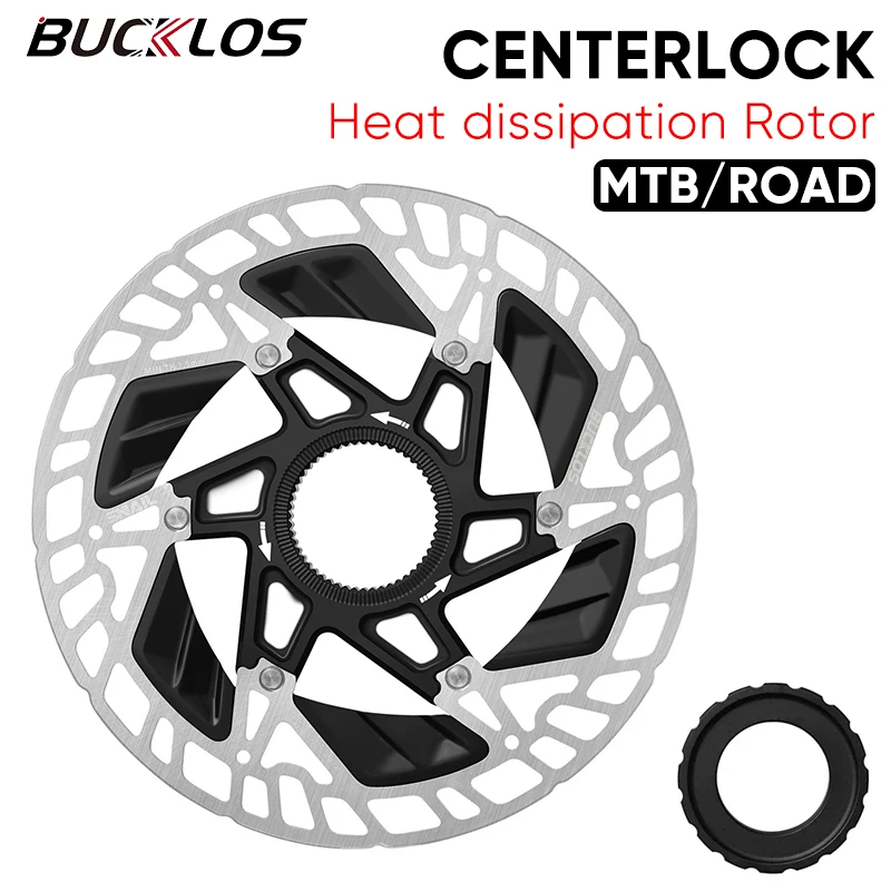 

BUCKLOS Brake Rotor 160MM Centerlock Discs MTB Road Bike Hydraulic Brake Rotors Center Lock Bicycle Disk Brake 160 Mm Bike Parts