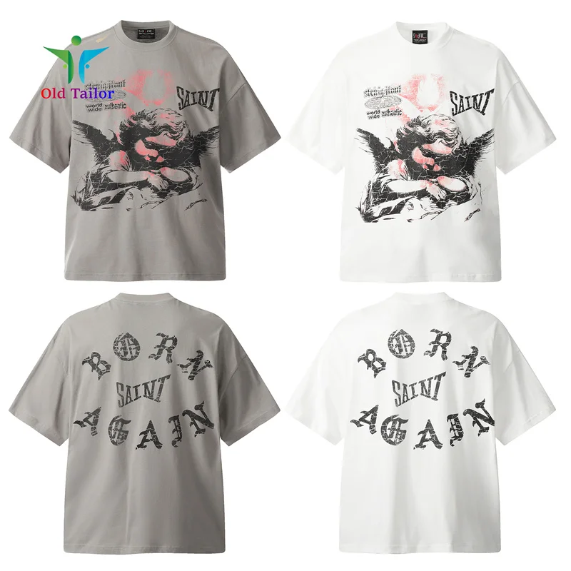 Summer Tide SAINT Sleeping Cherubs T-shirt High Quality Vintage Tee Mens Womens Fashion T-shirt Tops
Summer Tide SAINT Sleeping Cherubs T-shirt High Quality Vintage Tee Mens Womens Fashion T-shirt Tops