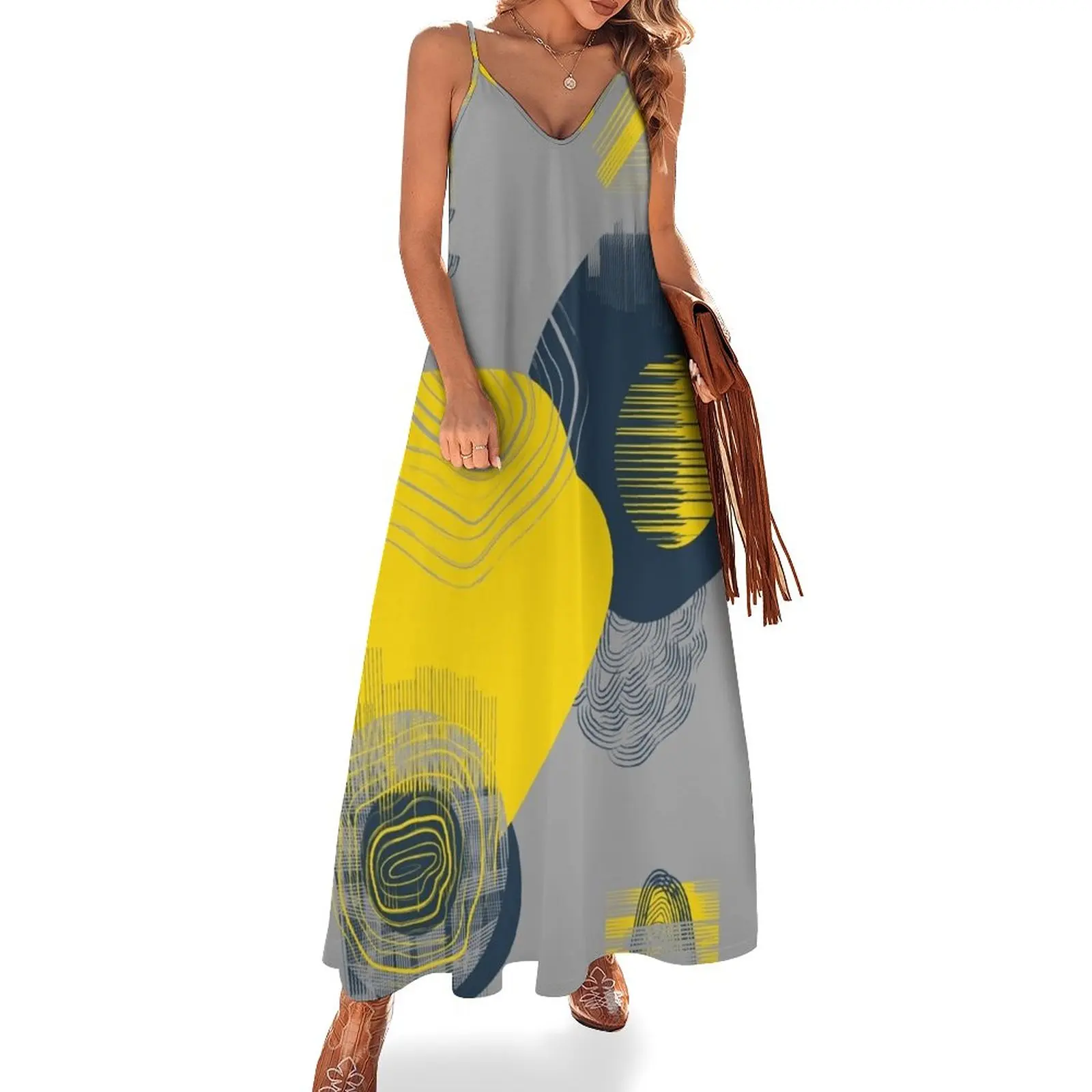 

Colour and pattern - Abstract 2 Sleeveless Dress party dresses woman women dresses