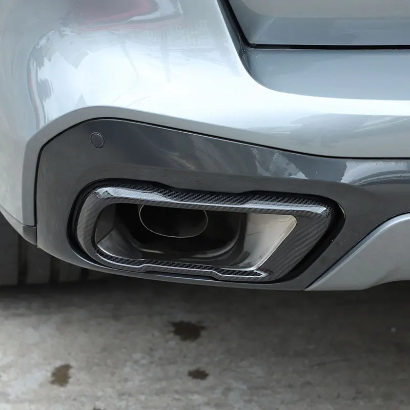 For BMW X5 X6 X7 G05 G06 G07 2019-2022 Real Carbon Fiber Car Tail Pipes Exhaust Pipe Cover Trim Stickers Car Accessories
For BMW X5 X6 X7 G05 G06 G07 2019-2022 Real Carbon Fiber Car Tail Pipes Exhaust Pipe Cover Trim Stickers Car Accessories