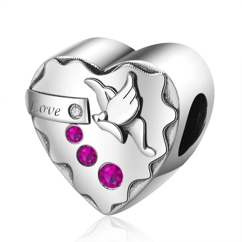 Fit European Bracelet 100% 925 Sterling Silver Romantic Cz Love Charms Heart Beads for Women Fashion Jewelry Gifts Free Ship
Fit European Bracelet 100% 925 Sterling Silver Romantic Cz Love Charms Heart Beads for Women Fashion Jewelry Gifts Free Ship
