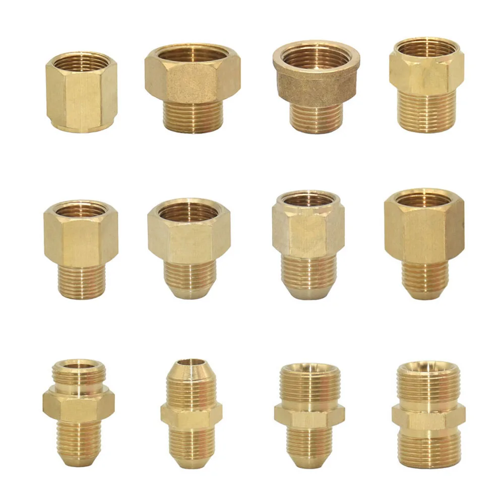 Brass 1/2" 3/4" M14 M18 M22 3/8" Male Female Thread Connector Repair Copper Water Tap Washing Machine Bathroom Coupler
Brass 1/2" 3/4" M14 M18 M22 3/8" Male Female Thread Connector Repair Copper Water Tap Washing Machine Bathroom Coupler