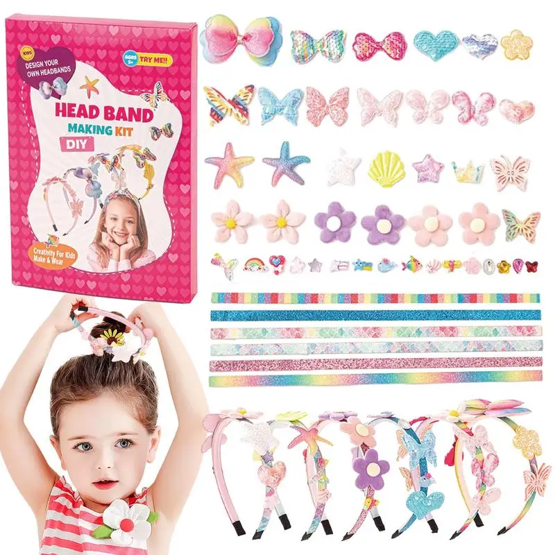 DIY Headband Making Kit DIY Headband Craft Kit With 6 Bands Fun Headband Making Kit Make Your Own Headbands For Girls Kids
DIY Headband Making Kit DIY Headband Craft Kit With 6 Bands Fun Headband Making Kit Make Your Own Headbands For Girls Kids