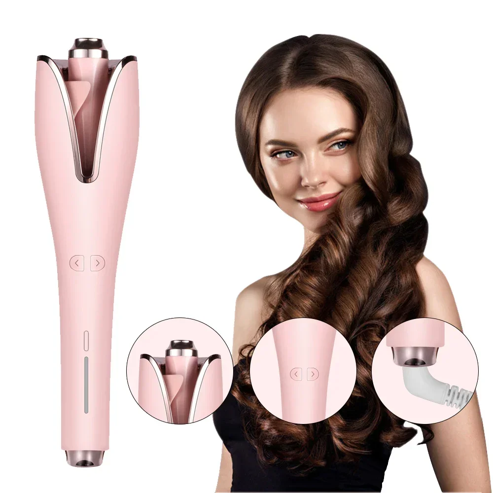 

Hair Curler Automatic Curling Iron Lazy Curls Electric Rotating Perm Big Curls Waves Women Do Not Hurt Hair Hair Crimper Dryer