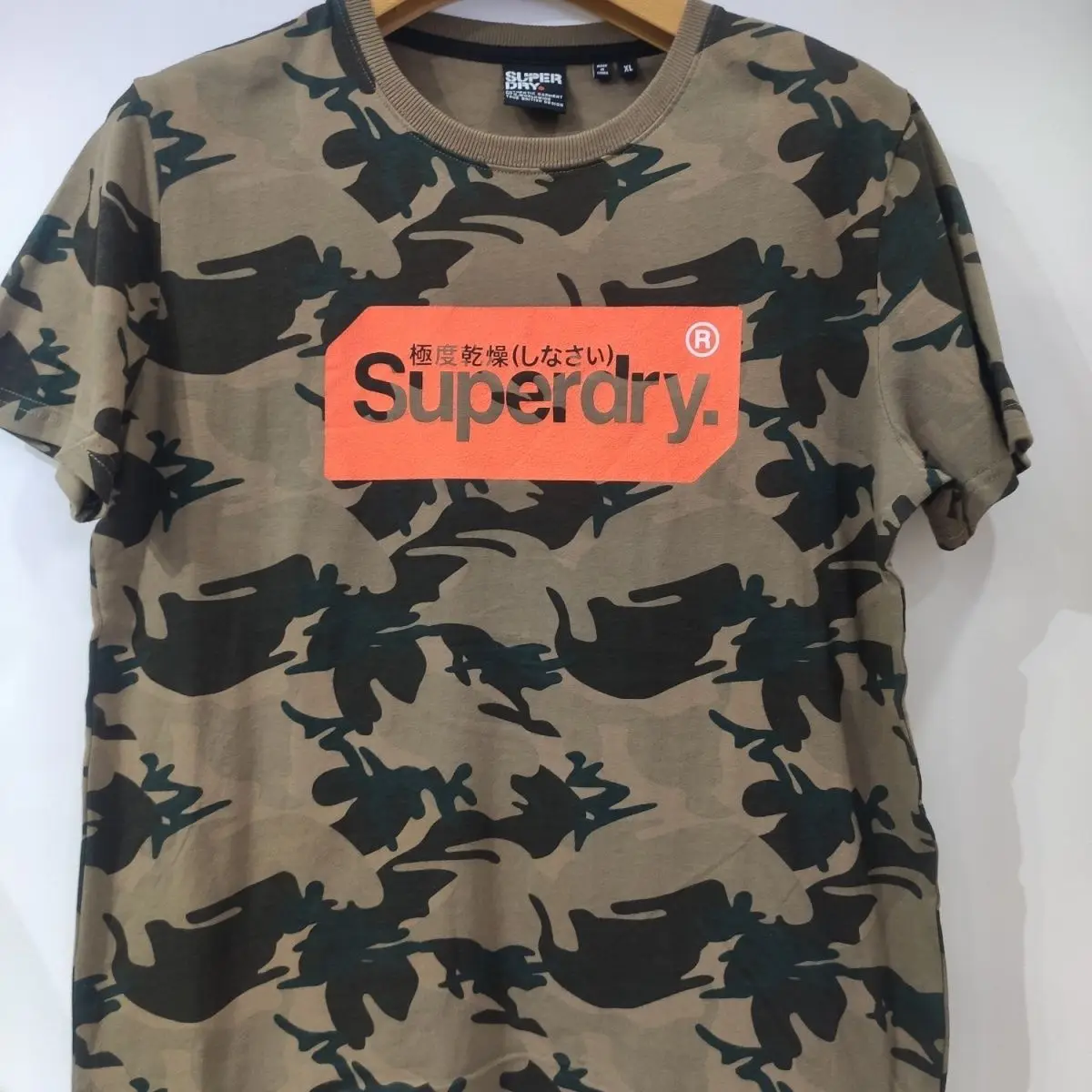 

SUPERDRY men's new letter print T-shirt short-sleeved men's and women's same style T-shirt y2k men's 100% cotton free shipping