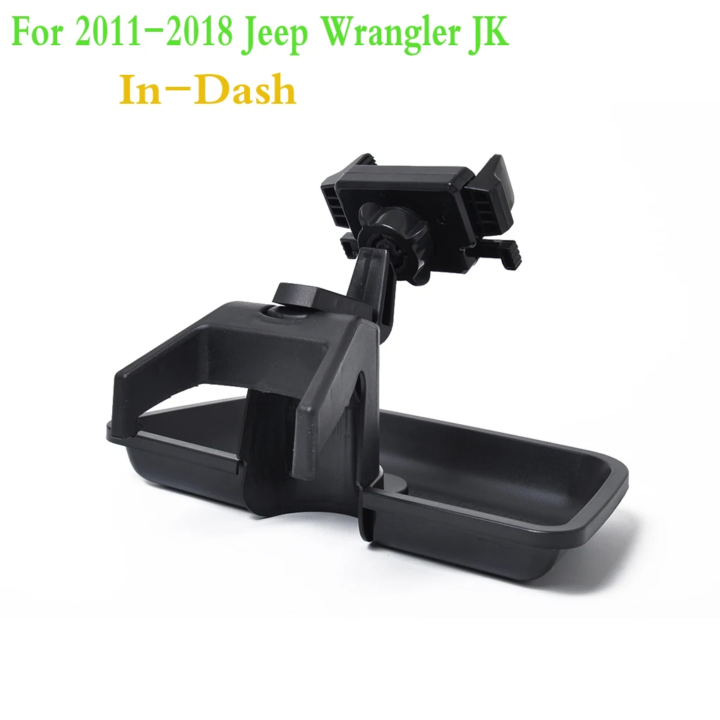 In-Dash Mobile Phone Holder Bracket Multi-Mount Replacement for 2011-2018 Jeep Wrangler JK Models
In-Dash Mobile Phone Holder Bracket Multi-Mount Replacement for 2011-2018 Jeep Wrangler JK Models