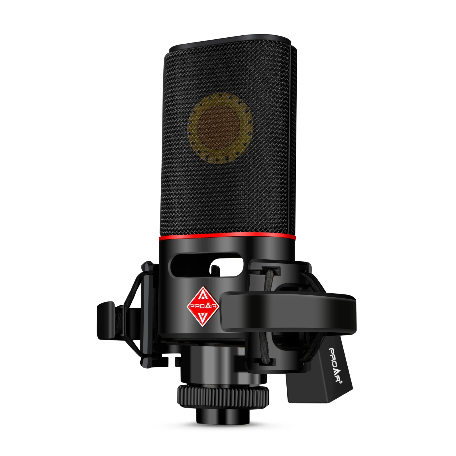 

Professional XLR Condenser Microphone With 25mm Large Diaphragm Cardioid Mic for PC Recording Podcasting Streaming Gaming ASMR