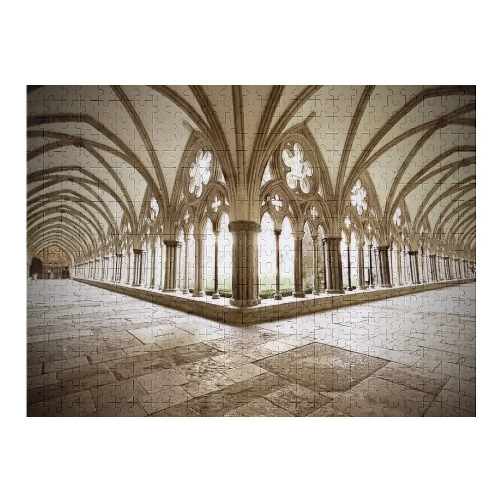 

Salisbury Cathedral Cloisters Jigsaw Puzzle Personalized Gifts Adult Wooden Scale Motors Jigsaw For Kids Puzzle