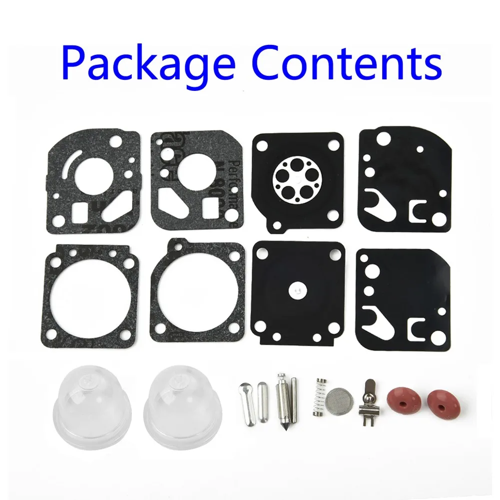 Set Carburetor Repair Kit RBL26BP RBL30BPT RBL26BV RLT30CES Primer bulbs Check valves Replacement Engine Durable
Set Carburetor Repair Kit RBL26BP RBL30BPT RBL26BV RLT30CES Primer bulbs Check valves Replacement Engine Durable