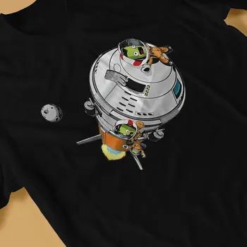 Unbetitelte T-Shirts Männer Baumwolle lässig T-Shirts Rundhals ausschnitt Kerbal Space Programm Spiel T-Shirt Kurzarm Kleidung Original