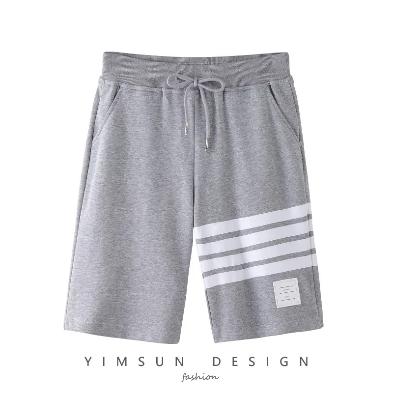 Four bars TBB pure cotton casual sports five-point shorts pants summer men and women the same paragraph
Four bars TBB pure cotton casual sports five-point shorts pants summer men and women the same paragraph