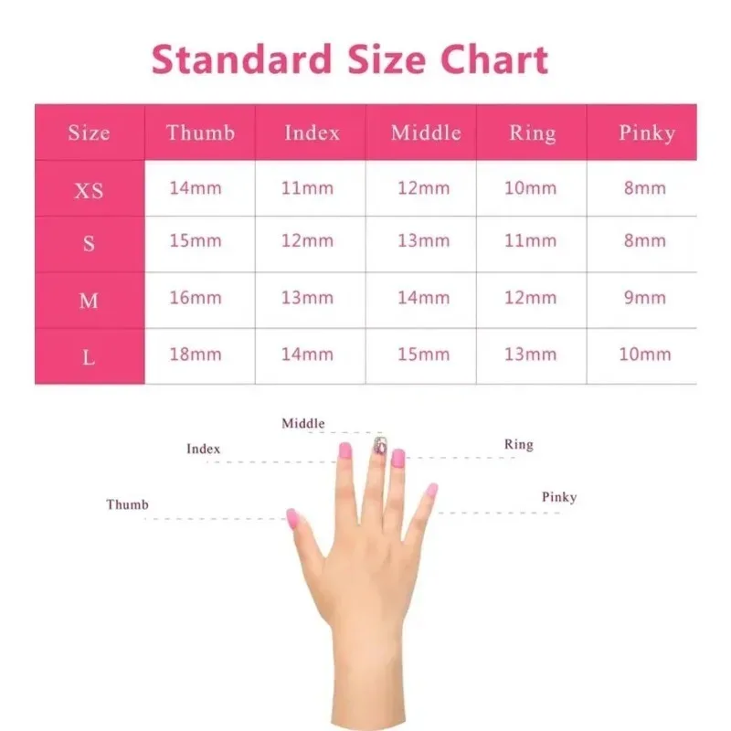 10PCS Sweet Glossy Pink Short Square Round Handmade Press on Nails Glitter Sequin Bowknot Wearable Fake Nail Manicure with Charm 17 Sba67302cd8c84cf1bfb1f66332ff2c7dr