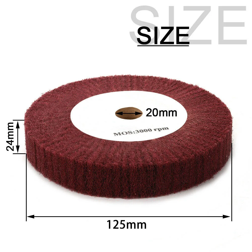 1pcs Non-woven Louver Wheel Diameters 4"-12“ Nylon Fiber Flap Polishing Wheel Disc Non-Woven Abrasive Buffing 320-Grit Polishing
1pcs Non-woven Louver Wheel Diameters 4"-12“ Nylon Fiber Flap Polishing Wheel Disc Non-Woven Abrasive Buffing 320-Grit Polishing