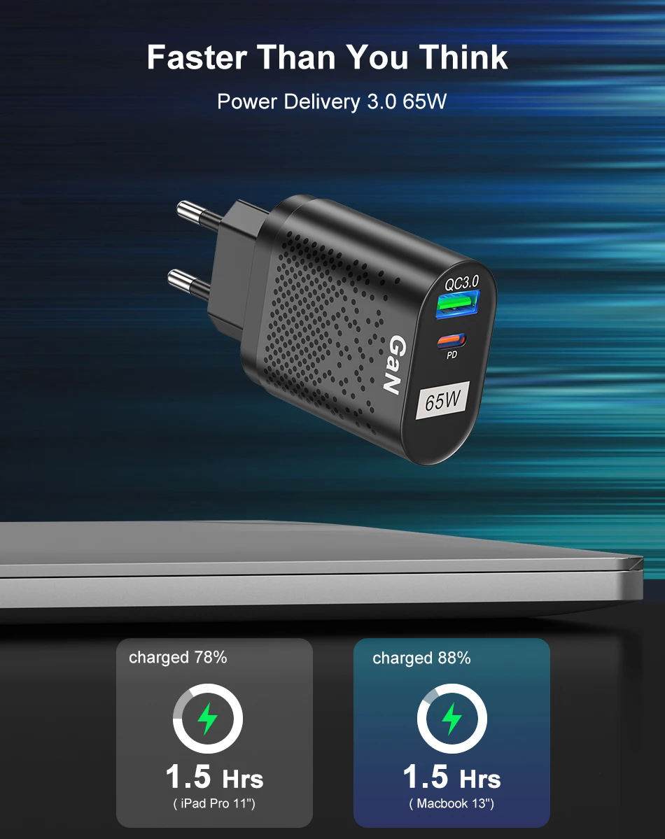 USLION 65W شاحن GaN USB C PD KR المقابس شاحن GaN سريع الشحن الهاتف نوع C للمواصفات الكورية IPhone 4 USLION 65W شاحن GaN USB C PD KR المقابس شاحن GaN سريع الشحن الهاتف نوع C للمواصفات الكورية IPhone