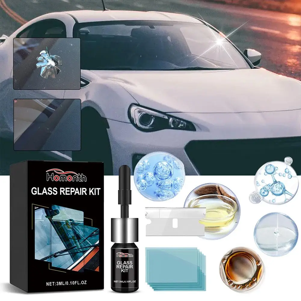Car Windshield Repair Kit For Scratches, Cracks And Chips Glass Repair Environmentally Friendly Vehicle Windows Fix Tools Z1D3
Car Windshield Repair Kit For Scratches, Cracks And Chips Glass Repair Environmentally Friendly Vehicle Windows Fix Tools Z1D3