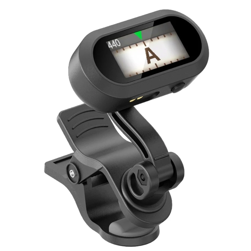 Clip on Guitar Tuner for String Instrument, TFT Screen Digital Electronic Tuner, 360 Degree Rotatable for Guitar, Bass
Clip on Guitar Tuner for String Instrument, TFT Screen Digital Electronic Tuner, 360 Degree Rotatable for Guitar, Bass