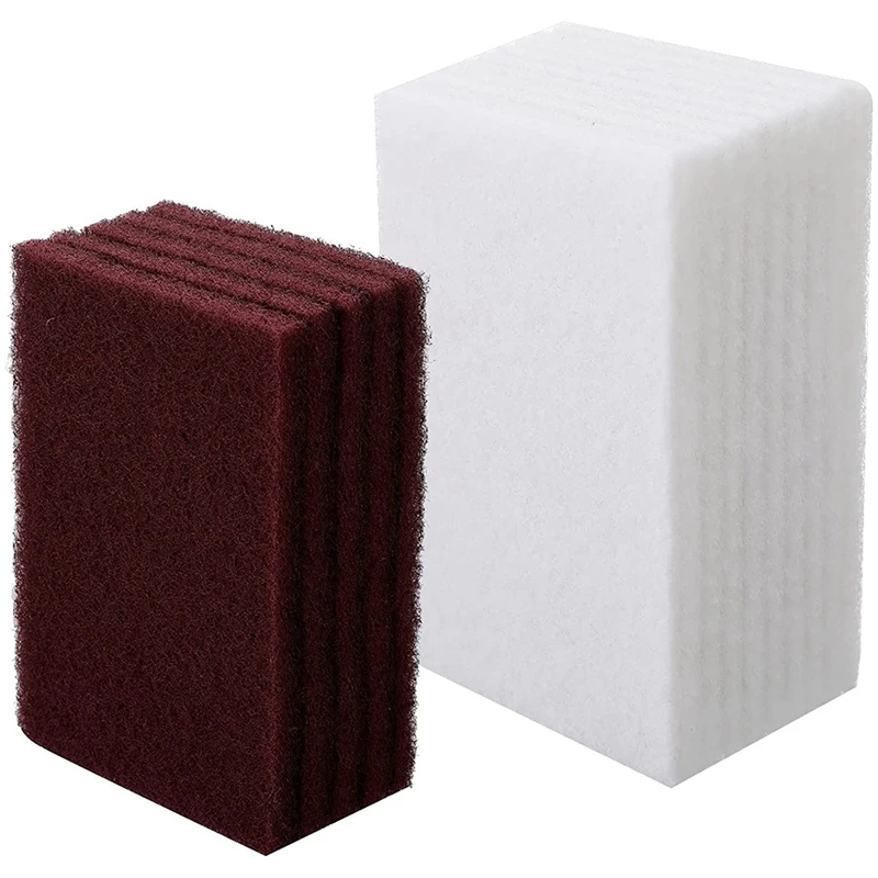 15Pcs 6 X 4 Inch General Purpose Hand Pads Including 10Pcs Scrubbing Pads 5Pcs General Purpose Scuff Pads For Scuffing
15Pcs 6 X 4 Inch General Purpose Hand Pads Including 10Pcs Scrubbing Pads 5Pcs General Purpose Scuff Pads For Scuffing