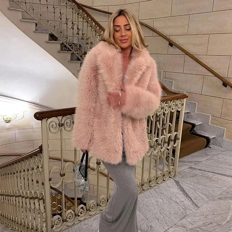 Winter Fluffy Furry Faux Fur Long Jacket Coat Women Loose Lapel Long Sleeve Thick Warm Coats Female Luxury Fashion Lady Overcoat 20 Mallzona Sba6a9f6bf2d84ab3a906da8aa392f1adD Winter Fluffy Furry Faux Fur Long Jacket Coat Women Loose Lapel Long Sleeve Thick Warm Coats Female Luxury Fashion Lady Overcoat Mallzona