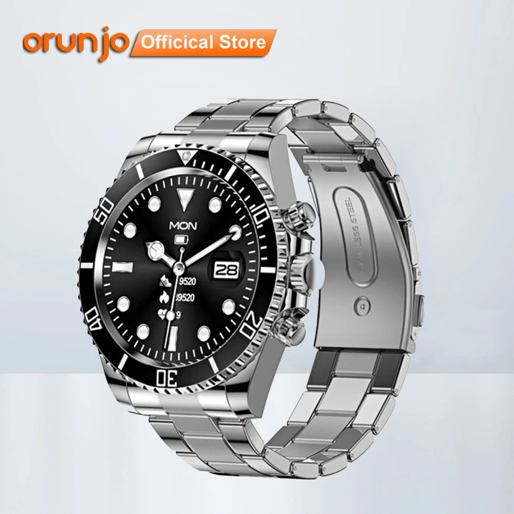 Orunjo AW12 Smart Watch Men Women 360*360 Full Touch Screen Bluetooth Call For Android Phone Fitness Tracker NFC Smartwatch
Orunjo AW12 Smart Watch Men Women 360*360 Full Touch Screen Bluetooth Call For Android Phone Fitness Tracker NFC Smartwatch