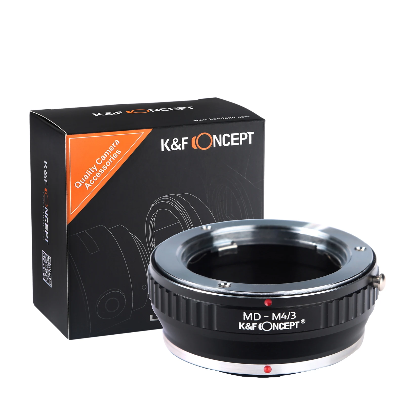 K&F Concept Lens Adapter for Minolta MD mount lens to Micro 4/3 MFT BMPCC OM-D G3 GH2 GH4 E-M5 E-M10
K&F Concept Lens Adapter for Minolta MD mount lens to Micro 4/3 MFT BMPCC OM-D G3 GH2 GH4 E-M5 E-M10