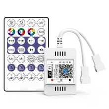 DC5V-24V 28 Key RF Controller Wifi APP Music Voice Remote Control For WS2812B WS2811 RGB LED Strip Light Home Dimmer
DC5V-24V 28 Key RF Controller Wifi APP Music Voice Remote Control For WS2812B WS2811 RGB LED Strip Light Home Dimmer